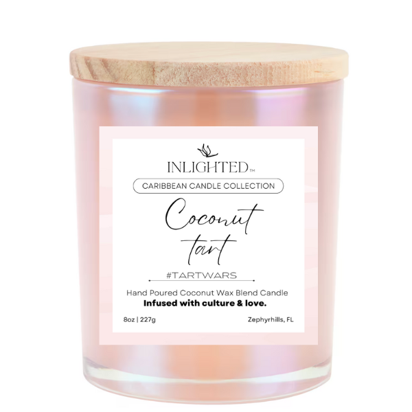 Coconut Tart Luxury Candle